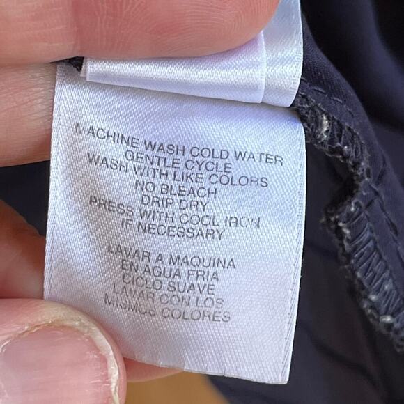 Dior Women's Navy/Purple 100% Silk Ruffled Mini Dress Size L - Picture 14 of 14